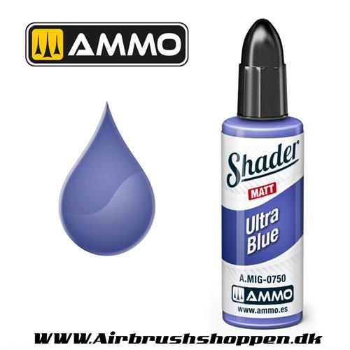 AMIG 0750  ULTRA BLUE - SHADER MATT - 10 ML
